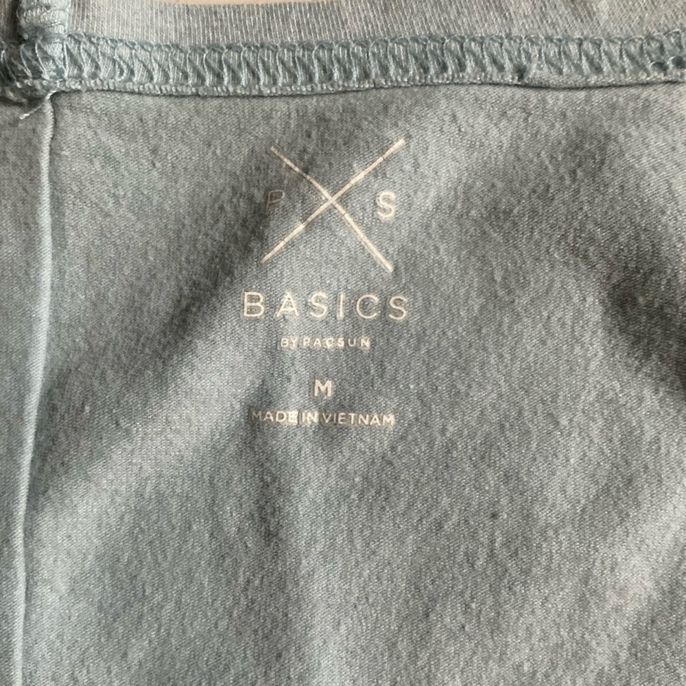 PS Basics by Pacsun Women’s Light Blue Crop Top - Picture 3 of 3